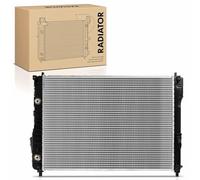 Frankberg Engine Radiator Car Radiator Automatic Transmission 4 Speed Compatible with Aveo/Kalos T250 T255 1.4L Petrol 2008-Today Replace# 95227754