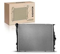 Frankberg Engine Radiator Car Radiator Automatic Transmission Compatible with 1 Series E81 E87 E88 E82 3.0L 2005-2013 3 Series E90 E91 E92 E93 2.0L-4.0L 2004-2018 Replace# 17117562079