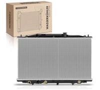 Frankberg Engine Radiator Car Radiator Automatic Transmission Compatible with Accord VII CL CN 2.4L 2003-2008 Accord VII Tourer CM CN 2.4L 2003-2008 Replace# 19010RAAA01