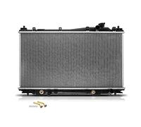 Frankberg Engine Radiator Car Radiator Automatic Transmission Compatible with Civic VII EM2 EP EU EV ES ET 1.4L-1.7L Petrol 2000-2005 Replace# 19010PMMA02