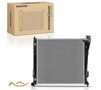 Frankberg Engine Radiator Car Radiator Automatic Transmission Compatible with i40 CW VF 1.7L 2011-Today Replace# 253103Z100