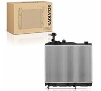 Frankberg Engine Radiator Car Radiator Automatic Transmission Compatible with Mirage/Space Star Hatchback A0 A 1.2L Petrol 2013-Today Replace# 1350A670