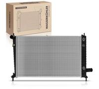 Frankberg Engine Radiator Car Radiator Engine Cooling Radiator Coolant Radiator Petrol Compatible with 9-5 YS3E 2.0L 2.3L 2002-2009 9-5 Estate YS3E 2.0L 2.3L 2002-2009 Replace# 52488559