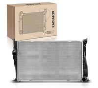 Frankberg Engine Radiator Car Radiator Manual Transmission/Automatic Transmission Compatible with 3 Series E90 E91 E92 2.0L 3.0L 2004-2012 1 Series E81 E87 2.0L 2006-2012 Replace# 17117558480