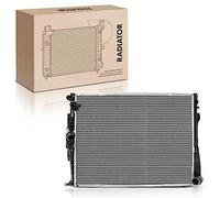 Frankberg Engine Radiator Car Radiator Manual Transmission Compatible with 1 Series E81 E82 E87 E88 116 118 120 125 130 1.6L-3.0L 2004-2013 X1 E84 2.0L 3.0L 2009-2015 Replace# 17117559273