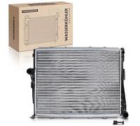 Frankberg Engine Radiator Car Radiator Manual Transmission Compatible with 3 Series E46 316 318 320 323 325 328 330 1.6L-3.0L 1998-2006 Z4 E85 E86 M 3.2L 2006-2008 Replace# 17119071518