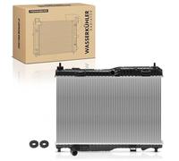 Frankberg Engine Radiator Car Radiator Manual Transmission Compatible with B-Max JK 1.5L 1.6L 2012-Today Fiesta VI CB1 CCN 1.4L 1.5L 1.6L 2008-2017 Ecosport 1.5L 2013-Today Replace# 1516268