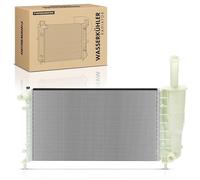 Frankberg Engine Radiator Car Radiator Manual Transmission Compatible with Punto 188 1.2L 2002-2012 Engine Radiator Punto Box/Hatchback 188 1.2L 2003-2009 Replace# 51724183