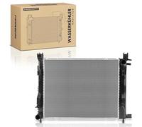 Frankberg Engine Radiator Compatible with Clio IV BH 1.5L 2012-Today Clio IV Engine Radiator Grandtour KH 1.5L 2013-Today Automatic Transmission Replace# 214102590R