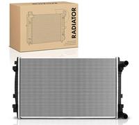 Frankberg Engine Radiator Engine Radiator Replace #13517, 5Q0121251 Series | Compatible with VW Arteon Golf VII Passat T-ROC Touran, Seat Ateca Leon, Skoda Karoq Octavia III Superb III, Audi A3 Q2 Q3