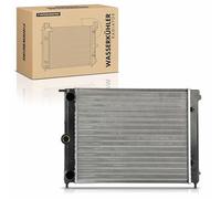 Frankberg Engine Radiator Water Cooler Compatible with Polo 80 86C 1.0L 1.3L 1981-1994 Polo Classic 80 86C 1.3L 1985-1994 Polo Coupe 80 86C 1.0L 1.3L 1982-1994 Replace# 867121253D