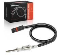 Frankberg Exhaust Gas Temperature Sensor 2-Pin Compatible with 1 Series E81 116i 118i 120i 1.6L 2.0L 2006-2012 3 Series Cabriolet E93 318i 320i 2.0L 2006-2013 Replace# 7557705