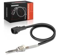 Frankberg Exhaust Gas Temperature Sensor after particle Filters 2-Pin Compatible with Tourneo Custom V362 Bus F3 2012-2015 Transit Custom V362 Box FY FZ 2012-2023 Replace# BK2A12B591AB