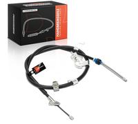 Frankberg Handbrake Cable Drum brake Rear Left Compatible with Charade VIII 1.3L 2011-2024 Yaris P9 1.0L-1.8L 2005-2012 Replace# 464300D050