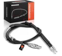 Frankberg Handbrake Cable Parking Brake Rear Drum brake Compatible with Corsa D S07 Corsa D Box/Hatchback S07 Corsa E X15 Corsa E Box/Hatchback X15 Replace# 13355088