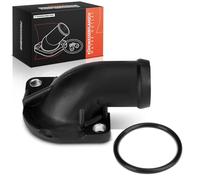 Frankberg Heater Manifold Pipe Water thermostat Plastic Replace# 055121121F | Compatible with VW Passat Variant Saloon, Golf I Cabriolet II, Jetta I II, Scirocco, Caddy I, Corrado, Transporter IV Bus
