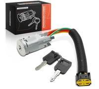 Frankberg Ignition Switch Barrel Cyclinder 4-Pin Compatible with Duster HS Duster Box Logan LS Logan Express FS Logan MCV KS S.a.n.d.e.r.o Clio II BB CB Replace# 7701471220