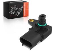 Frankberg Intake Manifold Pressure Sensor 3-Pin Compatible with Grand Cherokee IV WK WK2 6.4L 2011-2024 Patriot MK74 2.0L 2.4L 2008-2017 Sebring JS 2.0L 2.4L 2006-2010 Replace# 5033310AB