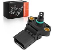 Frankberg Intake Manifold Pressure Sensor 4-Pin Compatible with A4 8K2 A5 8T3 A6 4G2 4GC Q5 8RB Mul.tivan VI SGF SGM SGN Transporter V Bus 7EB 7EJ 7HB 7HJ TT 8J3 Exeo 3R2 Replace# 038906051E