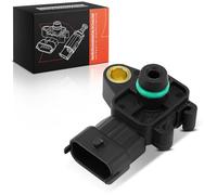 Frankberg Intake Manifold Pressure Sensor with Sealing Ring 3-Pin Compatible with Insignia A G09 2.0L 2008-2017 Astra J GTC 2.0L 2012-2018 9-3 D75 D79 E79 YS3F 2.0L 2008-2015 Replace# 12643955