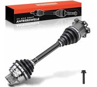Frankberg Joint Kit Drive Shaft CV Joint Kit AT/MT Mitout ABS Ring Front axle on both sides Compatible with A4 8K2 2.0L 3.0L 2007-2015 A5 8T3 1.8L-3.0L 2007-2017 Replace# 8K0407271C