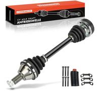 Frankberg Joint Kit Drive Shaft CV Joint Kit Front Axle Left Compatible with Polo 9A 9N Cordoba 6L2 Ibiza III 6L1 Fabia I 6Y2 Fabia II 542 Replace# 6Q0407271DJ