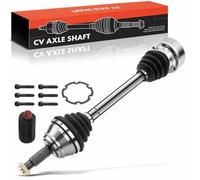 Frankberg Joint Kit Drive Shaft CV Joint Kit Front Axle Left Mitout ABS Ring Compatible with Cordoba 6K1 6K2 Ibiza II 6K1 Golf II 19E 1G1 Polo 6N1 Replace# 191407271K