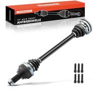Frankberg Joint Kit Drive Shaft CV Joint Kit Mitout ABS Ring Rear Axle Compatible with 5 Series Touring E61 6 Series E63 635d 645 Ci 650i 6 Series Cabriolet E64 635d 645 Ci 650i Replace# 33207572429
