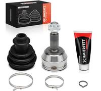 Frankberg Joint Kit Drive Shaft Joint Kit Drive Shaft Front Axle Compatible with Fiesta Box J3 J5 1.3L-1.8L 1996-2003 Escort VI Cabriolet All 1.4L-1.8L 1995-2000 Replace# 92AG3K183BA