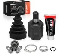 Frankberg Joint Kit Drive Shaft Joint Kit Drive Shaft Front Axle Left Compatible with A3 8V1 8VK Pas.sat 3G2 CB2 Golf VII 5G1 BE1 BE2 BQ1 Oct.Avia III 5E3 NL3 NR3 Leon 5F1 Replace# 8V0498103A