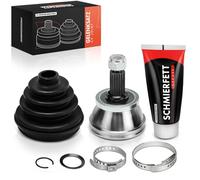 Frankberg Joint Kit Drive Shaft Joint Kit Drive Shaft Front Left Right Compatible with Fabia I 6Y2 Estate 6Y5 Practical 6Y5 Saloon 6Y3 Fox Hatchback 5Z1 5Z3 5Z4 Polo Replace# 1113729