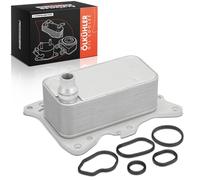 Frankberg Oil Cooler Engine Compatible with A-Class W176 A200 A220 2012-2018 B-Class W242 W246 B200 B220 2011-2018 CLA Coupe C117 CLA200 CLA220 2013-2019 Replace# A6511801065