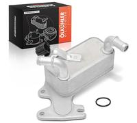 Frankberg Oil Cooler Engine Oil Alum.i.n.i.um Compatible with O.c.t.a.v.i.a III Combi 5E5 5E6 Golf VII 5G1 BE1 BE2 BQ1 Kamiq NW4 Leon 5F1 Leon 5F1 Replace# 09G409061F