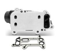 Frankberg Oil Filter Housing with Oil Cooler Compatible with 1 Series E81 120-123 2.0L 2004-2004 3 Series E90 2.0L 2004-2011 5 Series E60 520d 2.0L 2005-2009 Replace# 7807799