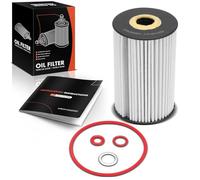 Frankberg Oil Filters Filters insert with Sealing rings Filters insert Compatible with Accent IV Saloon RB i20 GB IB i30 FD GD i40 VF iX20 JC Cee'D JD Replace# 263203C30A