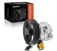 Frankberg Power Steering Pump Hydraulic steering with Belt pulley Compatible with Santa Fé II CM 2.2 CRDi 2.2 CRDi GLS 2.2L 2006-2012 Replace# 57100-2B000