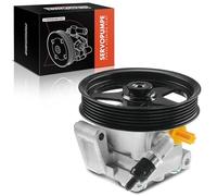 Frankberg Power Steering Pump Hydraulic steering with pulleys Compatible with X-Type CF1 X400 2.1L-3.0L 2001-2009 Replace# 1X433A696AB