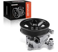 Frankberg Power Steering Pump Steering System Hydraulic Pump Compatible with C-Class W203 2.5L-3.5L 2000-2008 CLK C209 A209 2.6L-5.4L 2002-2010 CLS C219 5.0L 5.4L 2004-2010 Replace# 0054661601