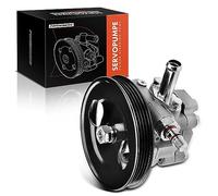 Frankberg Power Steering Pump Steering System Hydraulic Pump with GroovesBelt pulley Compatible with L200 K0T K1T K2T K3T 2.5L 1992-1996 L200 K6T K7T 2.5L 1996-2007 Diesel Replace #MR374897