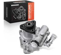 Frankberg Power Steering Pump Without pulleys Compatible with X5 E53 4.4L-1.8L 2003-2006 Replace# 32416766702