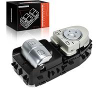 Frankberg Power Window Switch Front Left 3-Pin Compatible with C-Class W205 Vito Box W447 Vito Mixto (Double Cabin) W447 V-Class W447 Replace# A2059056911