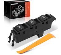 Frankberg Power Window Switch Window Switch Front Left Compatible with 3 Series Cabriolet E46 318 Ci 320 Cd 320 Ci 323 Ci 325 Ci 330 Cd 330 Ci M3 3.2 2.0L-3.2L Replace# 61316902183