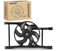 Frankberg Radiator Engine Radiator Car Engine Cooling Fan Clutch 51799360