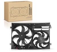 Frankberg Radiator Fan 362mm Compatible with A3 8P1 1.2L-3.2L 2003-2012 Golf VI 5K1 1.2L-2.0L 2008-2013 P.a.s.s.a.t 3C2 1.4L 2009-2010 Replace# 1K0959455DT