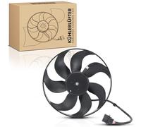 Frankberg Radiator Fan Compatible with Oct.avia II 1Z3 1.4L 2004-2006 A3 8L1 1.6L-1.9L 1996-2003 Golf IV Van 1J1 1.9L 1997-2004 Replace# 1J0959455