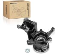 Frankberg Steering Knukle Assembly Steering Knukle Hub Bearing Front Right with Wheel Bearing Housing Brake Dust Shield Cover Steering knuckle Nut Compatible with Jumper Bus 244 Z Box Replace# 330766