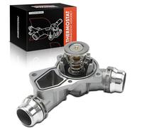 Frankberg Engine Coolant thermostat Housing 97癈 Compatible with 3 Series Cabrio E46 320Ci 323Ci 325Ci 330Ci 2.2L-3.0L 2000-2007 5 Series Touring E61 525i 2.5L 2004-2010 Replace# 11531437040