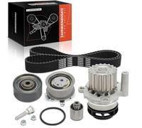 Frankberg Timing Belt Set Timing Belt Water Pump Compatible with A3 8P1 8PA Golf V 1K1 1K5 Pas.sat 3C2 3C5 Oct.avia II 1Z3 1Z5 Leon 1P1 Tou.ran 1T1 1T2 Leon 1P1 Altea 5P1 Superb II