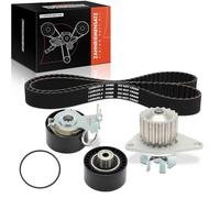 Frankberg Timing Belt Set Timing Belt Water Pump Petrol Compatible with 206 SW 2E/K 1.4L 2003-2008 207 WA WC 1.4L 2006-2013 C3 I FC FN 1.4L 2003-2010 C4 Coupe LA 1.4L 2004-2011
