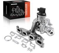 Frankberg Turbocharger 2.0L Compatible with A3 8X1 8PA 2003-2010 Golf Plus 521 5M1 2005-2009 O.c.t.a.v.i.a II 1Z3 1Z5 2004-2010 Golf V 1K1 2003-2008 T.o.u.r.a.n 1T1 1T2 2003-2010 Replace# 038253014G